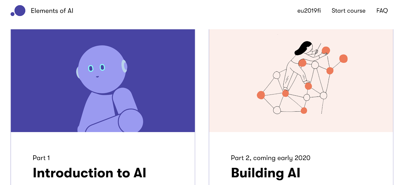 Elements of AI courses