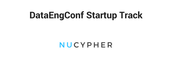 DataEngConf Startup Track ft NuCypher